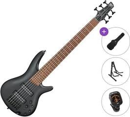 6 strunska bas kitara Ibanez SR306EB-WK Standard SET Weathered Black 6 strunska bas kitara