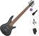 6 strunska bas kitara Ibanez SR306EB-WK Standard SET Weathered Black 6 strunska bas kitara