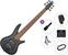 6 strunska bas kitara Ibanez SR306EB-WK Premium SET Weathered Black 6 strunska bas kitara