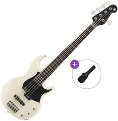 5-strunná baskytara Yamaha BB235 Basic SET Vintage White 5-strunná baskytara
