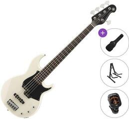 5 žičana bas gitara Yamaha BB235 Standard SET Vintage White 5 žičana bas gitara
