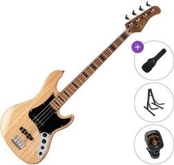Električna bas kitara Cort GB64JJ Standard SET Natural Električna bas kitara