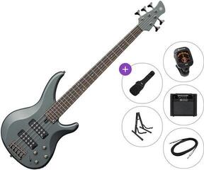 5-snarige basgitaar Yamaha TRBX 305 Premium SET Mist Green 5-snarige basgitaar