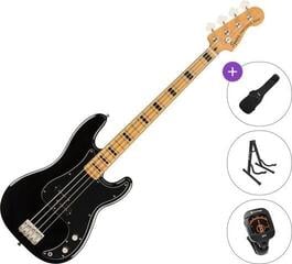 Električna bas kitara Fender Squier Classic Vibe 70s Precision Bass MN Standard SET Black Električna bas kitara