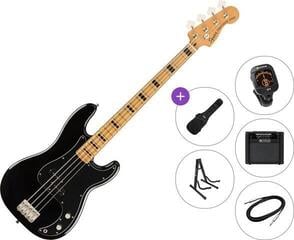 Električna bas kitara Fender Squier Classic Vibe 70s Precision Bass MN Premium SET Black Električna bas kitara
