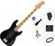 4-strenget basguitar Fender Squier Classic Vibe 70s Precision Bass MN Premium SET Black 4-strenget basguitar