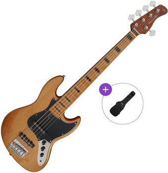 5-strenget basguitar Sire Marcus Miller V5 Alder-5 Basic SET Natural 5-strenget basguitar - 1
