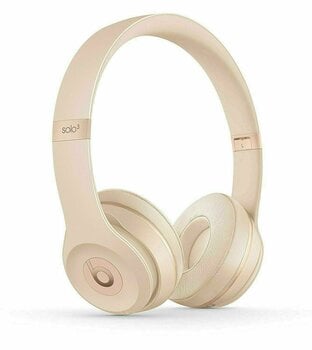 Bezdrátová sluchátka na uši Beats Solo3 Matte Gold - 1