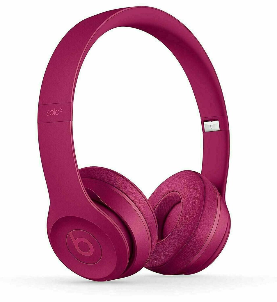 Beats Solo3 Brick Red Bezdrátová sluchátka na uši Muziker