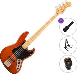 Električna bas kitara Fender Squier Classic Vibe Active '70s Jazz Bass MN Standard SET Mocha Električna bas kitara