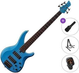 5-snarige basgitaar Yamaha TRBX 305 Standard SET Factory Blue 5-snarige basgitaar
