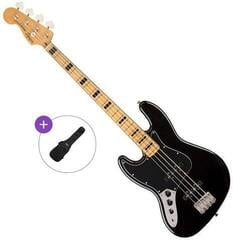 4 stygų bosinė gitara Fender Squier Classic Vibe 70s Jazz Bass MN LH Premium SET Black/Left Handed