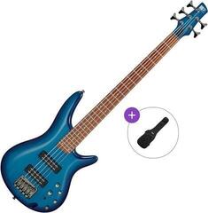 5-струнна бас китара Ibanez SR375E-SPB Basic SET Sapphire Blue 5-струнна бас китара