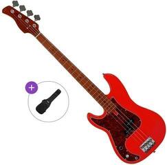 Elektrická baskytara Sire Marcus MIller P5 4 LH Basic SET Dakota Red Elektrická baskytara