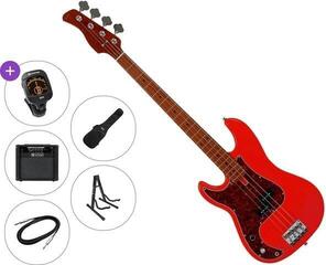 Elektrická baskytara Sire Marcus MIller P5 4 LH Premium SET Dakota Red Elektrická baskytara
