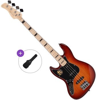 Elektrická baskytara Sire Marcus Miller V7 Vintage Alder 4 2nd Gen LH 2020 Basic SET Tobacco Sunburst Elektrická baskytara - 1