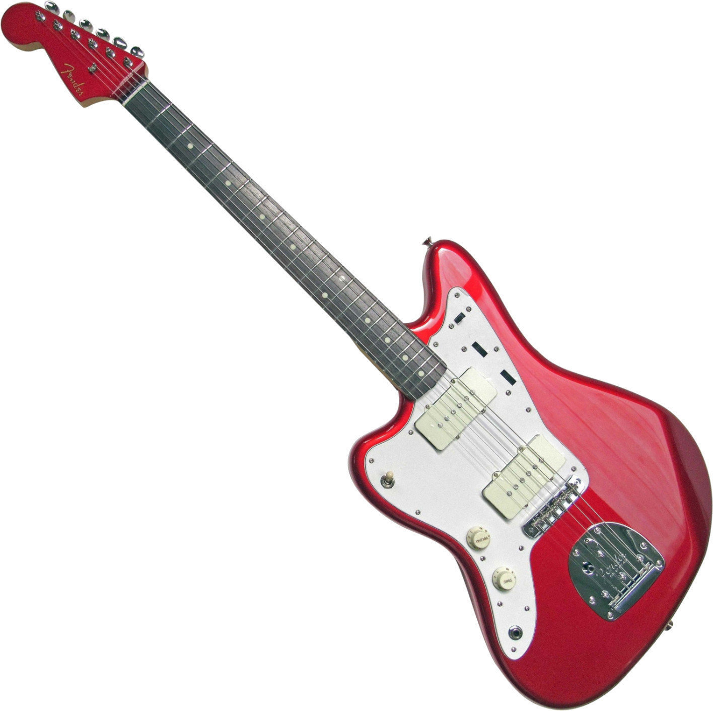 Elektrische gitaar Fender MIJ Traditional '60s Jazzmaster RW Candy Apple Red LH