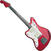 Elektromos gitár Fender MIJ Traditional '60s Jazzmaster RW Candy Apple Red LH