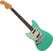 Guitare électrique Fender MIJ Traditional '60s Mustang RW Surf Green LH