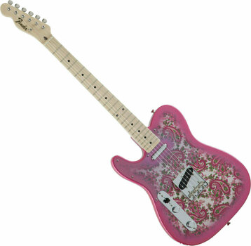 Electric guitar Fender MIJ Traditional '69s Telecaster MN Pink Paisley LH - 1
