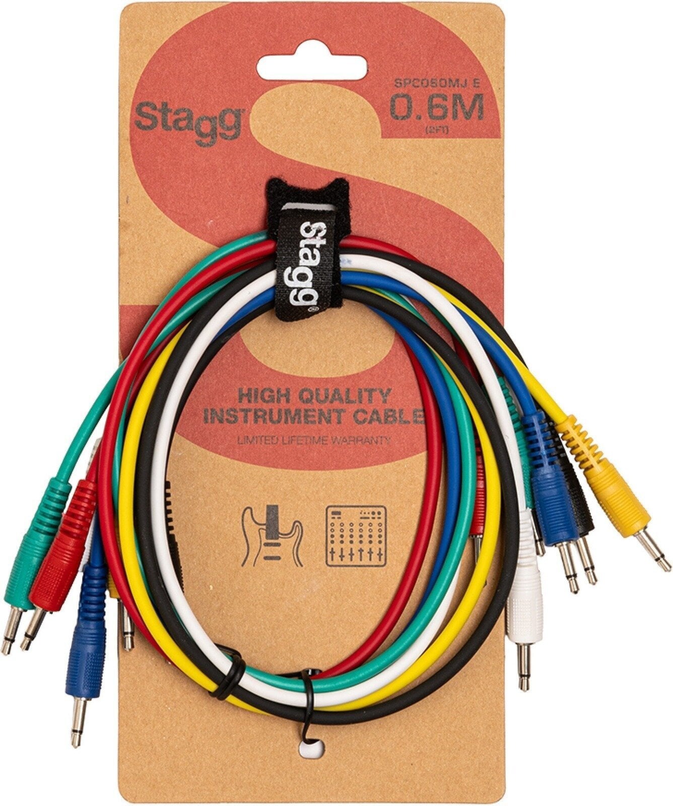 Patch Cable Stagg SPC060MJ E 60 cm Straight - Straight Patch Cable