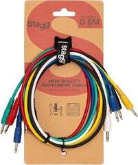 Patch kabel Stagg SPC060MJ E 60 cm Rovný - Rovný Patch kabel