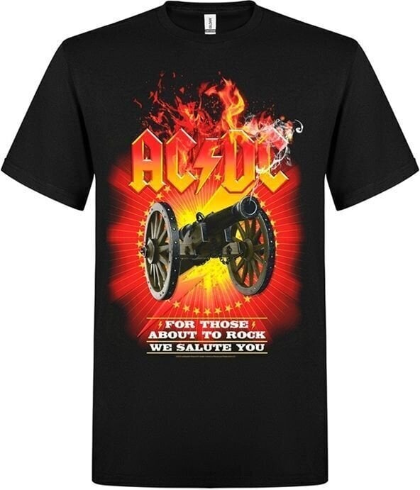 Риза AC/DC For Those About To Rock Tracks Black L Риза