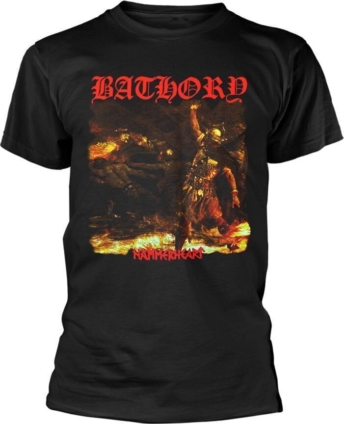 T-Shirt Bathory Hammerheart Black L T-Shirt