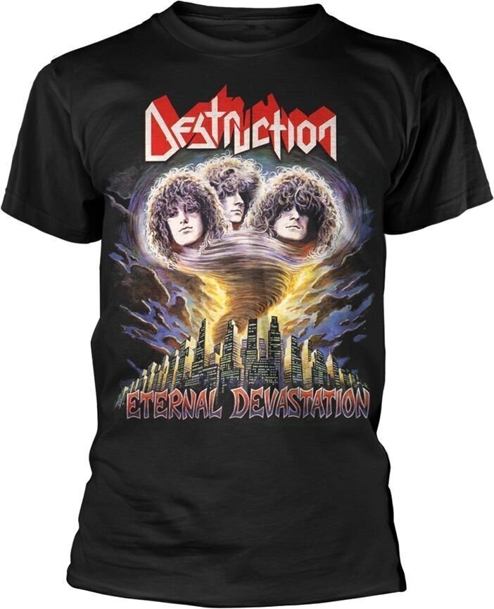 T-Shirt Destruction Eternal Devastation Black L T-Shirt