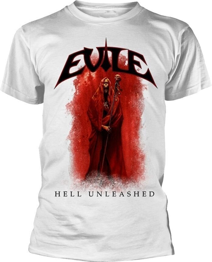 T-Shirt Evile Hell Unleashed White L T-Shirt