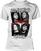 Marškinėliai Metallica Faces First Four Albums White M Marškinėliai