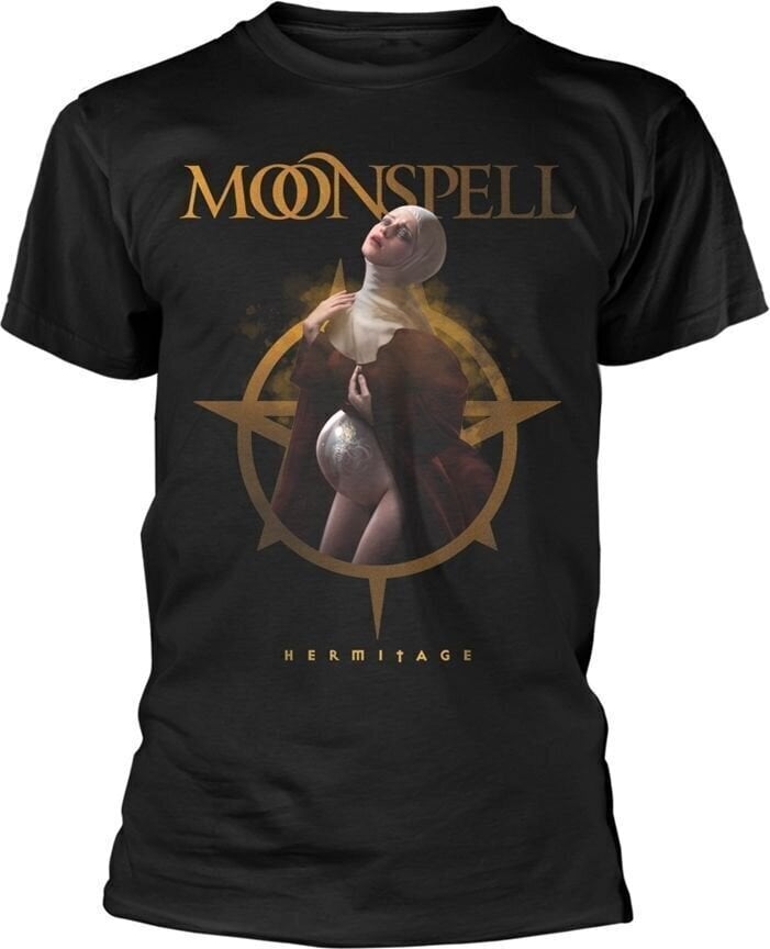 T-shirt Moonspell Hermitage Black XL T-shirt