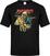 Camiseta de manga corta Iron Maiden Piece Of Mind Tracks Black XL Camiseta de manga corta
