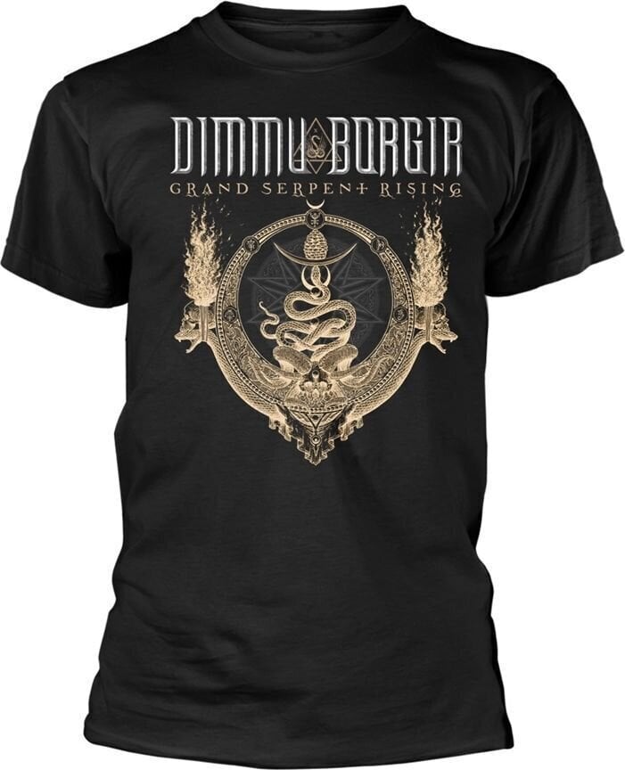 T-Shirt Dimmu Borgir Grand Serpent Rising Black XL T-Shirt