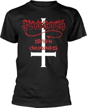 T-Shirt Possessed Seven Churches Black S T-Shirt - 1