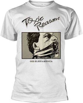 Риза Toxic Reasons God Bless America White S Риза - 1