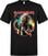 Košulja Iron Maiden Axe Eddie Red White Circle Back And Front Black 3XL Košulja
