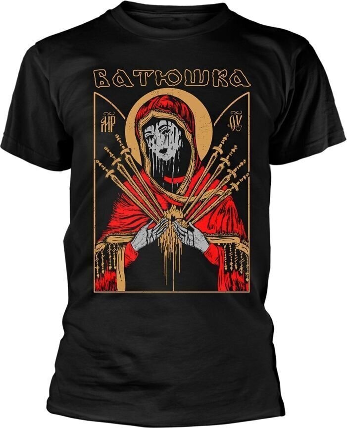 T-krekls Batushka Maria Ii Black L T-krekls