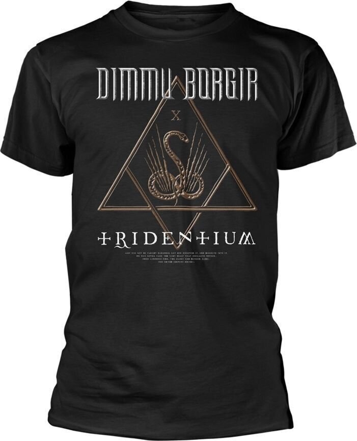Košulja Dimmu Borgir Tridentium Black XL Košulja