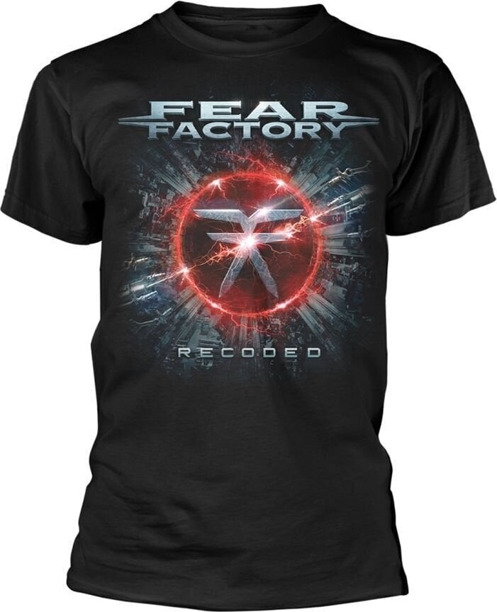 Риза Fear Factory Recoded Black L Риза