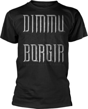 T-Shirt Dimmu Borgir Logo/Gsr Black XL T-Shirt - 1