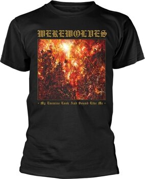 Skjorte Werewolves My Enemies Look And Sound Like Me Black M Skjorte - 1