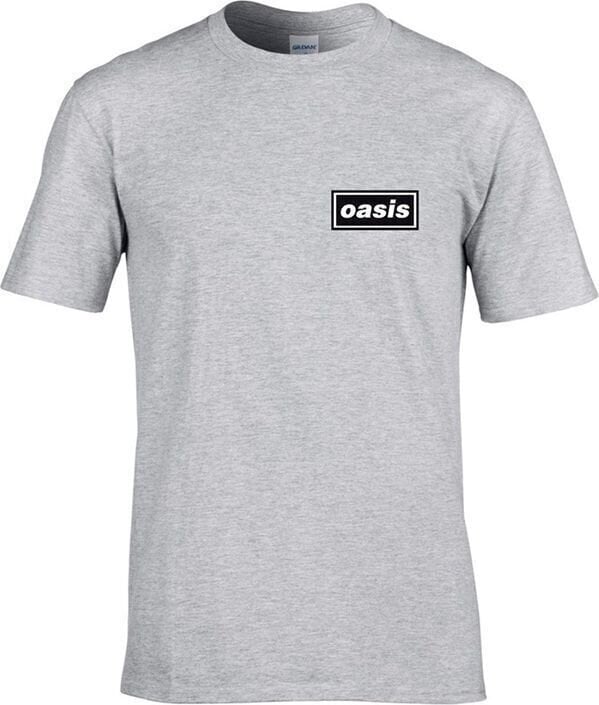 T-Shirt Oasis Definitely Maybe Promo Grey S T-Shirt