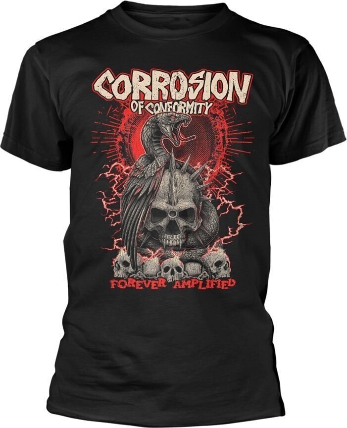 T-Shirt Corrosion Of Conformity Forever Amplified Tour 2025 Black S T-Shirt