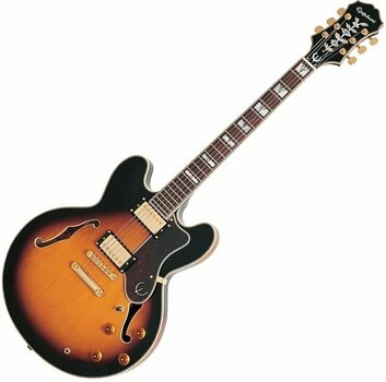 Halvakustisk gitarr Epiphone ES Sheraton II Vintage Sunburst - 1