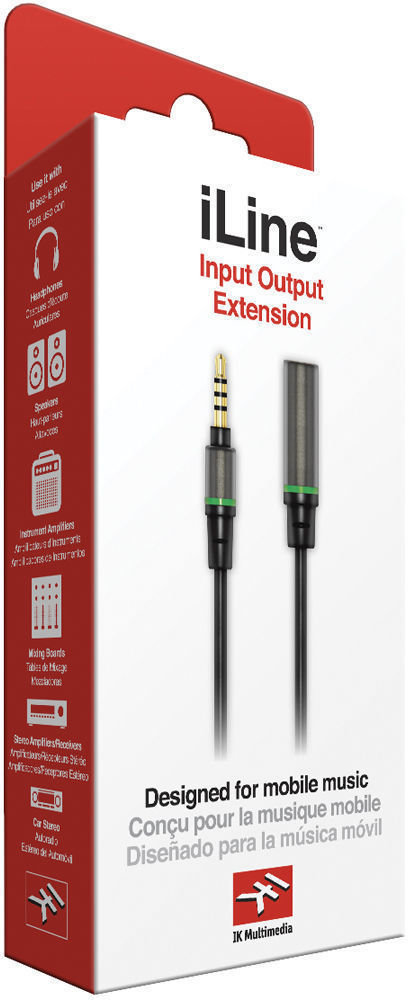 Audio Cable IK Multimedia iLine Input/Output 60 cm Audio Cable