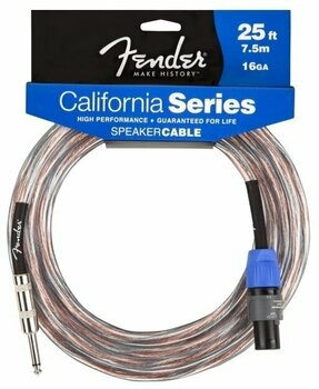 Loudspeaker Cable Fender California Jack Speakon Speaker Cable 7,5 m - 1