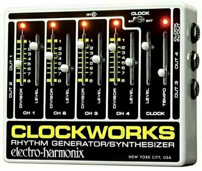 Pedal de efeitos para guitarra Electro Harmonix Clockworks - 1