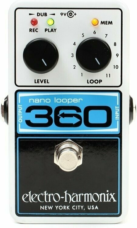 ギター ELECTRO-HARMONIX 360 NANO LOOPER Electro Harmonix Nano Looper 360 Efect de chitară - Muziker