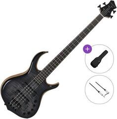 4 stīgu basģitāra Sire Marcus Miller M7 Swamp Ash-4 2nd Gen Standard SET Transparent Black 4 stīgu basģitāra